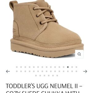 UGG® Neumel II Chukka Boot - Mustard Seed. Size 9